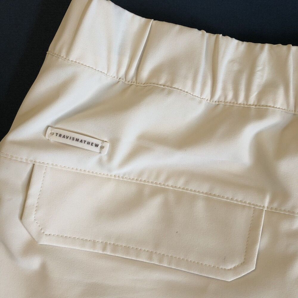 Travis Mathew Diana Cargo Skirt Vanilla Ice Women’s Sz Medium M - Picture 12 of 13